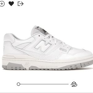New Balance 550 White Grey